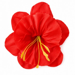 Capete flori artificiale roșii 12 cm, 20 buc